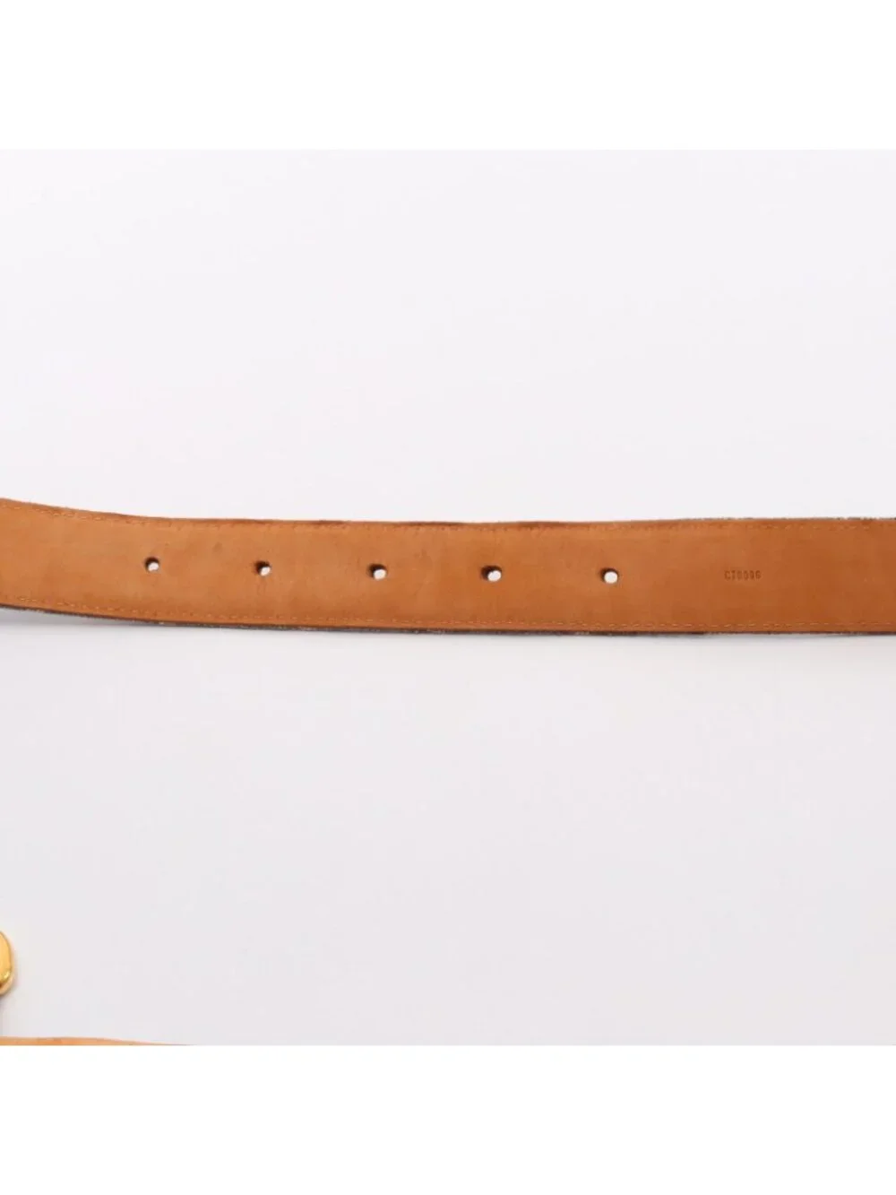 Louis Vuitton Belt Ceinture Monogram Denim Gold